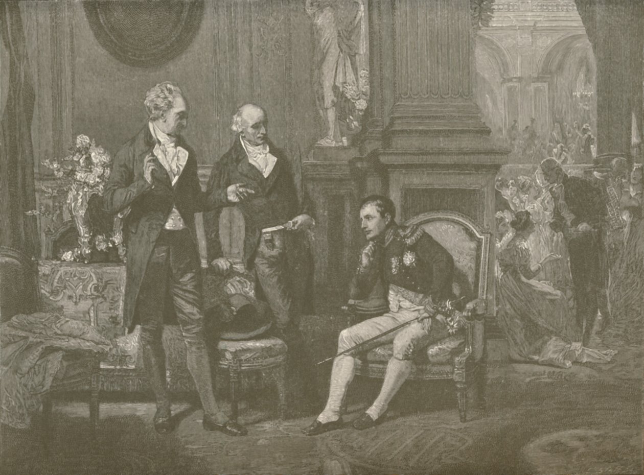 Napoléon, Goethe et Wieland, 1808, 1896 - Charles J. State