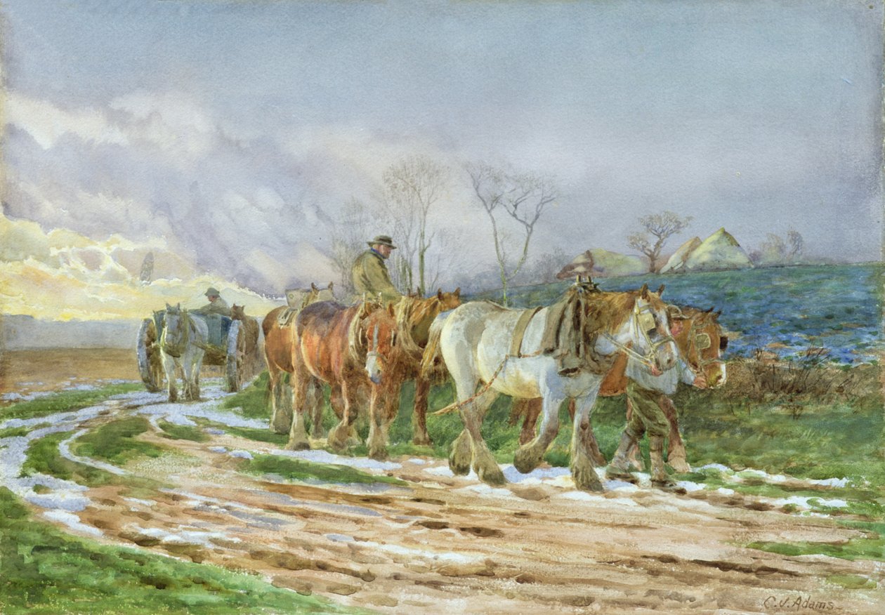 Retour à la Maison - Charles James Adams