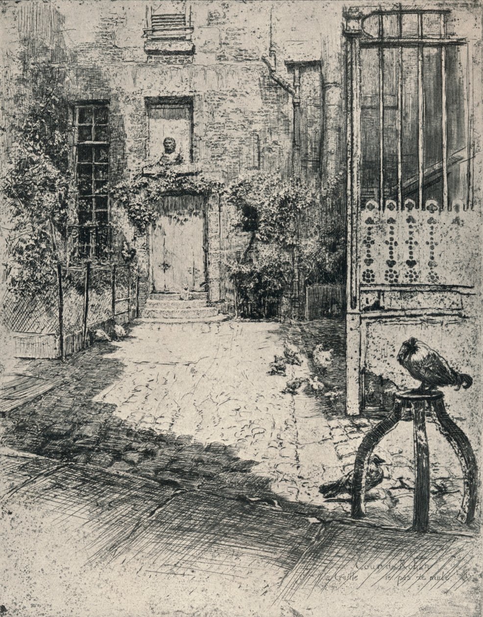 Cour de Rohan, 1915 - Charles Jouas