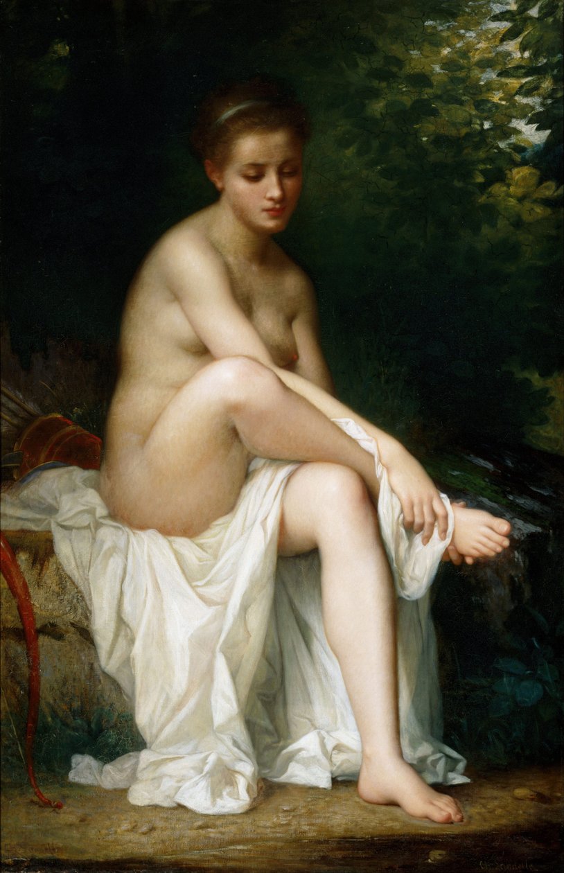 Nymphe Ismène, 1878 - Charles Landelle