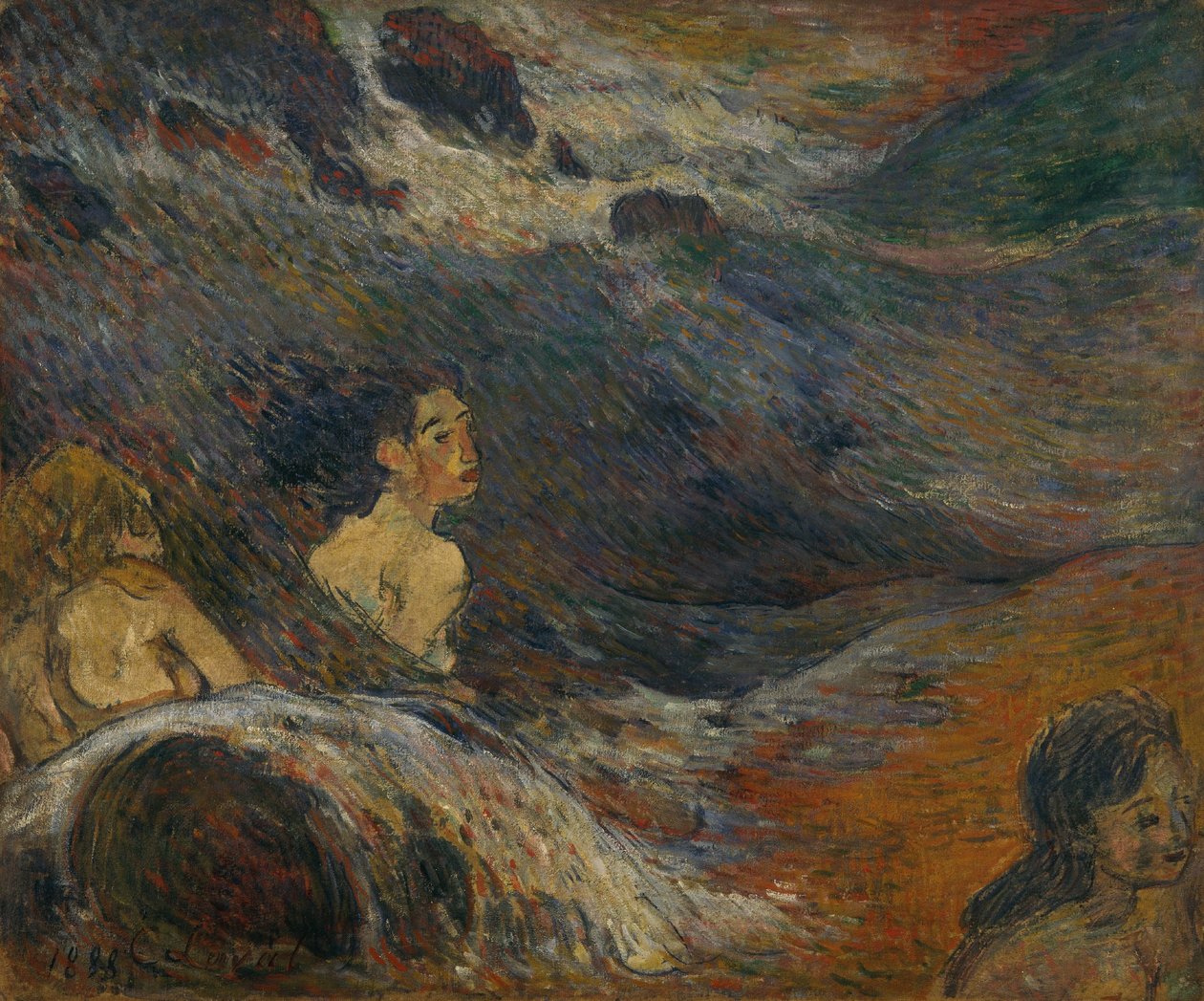 Baigneurs - Charles Laval