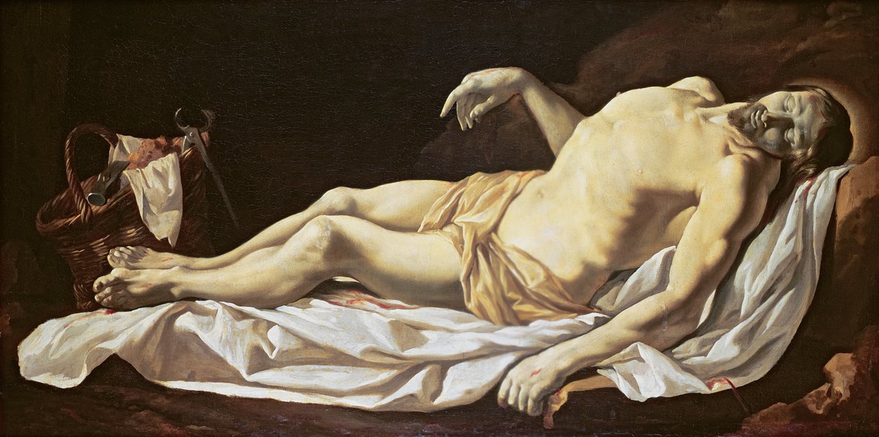 Le Christ mort - Charles Le Brun