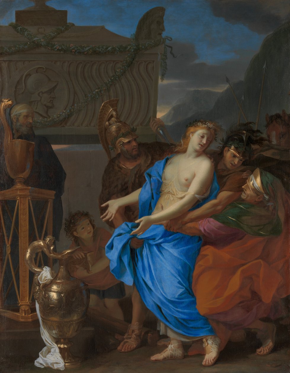 Le Sacrifice de Polyxène, 1647 - Charles Le Brun