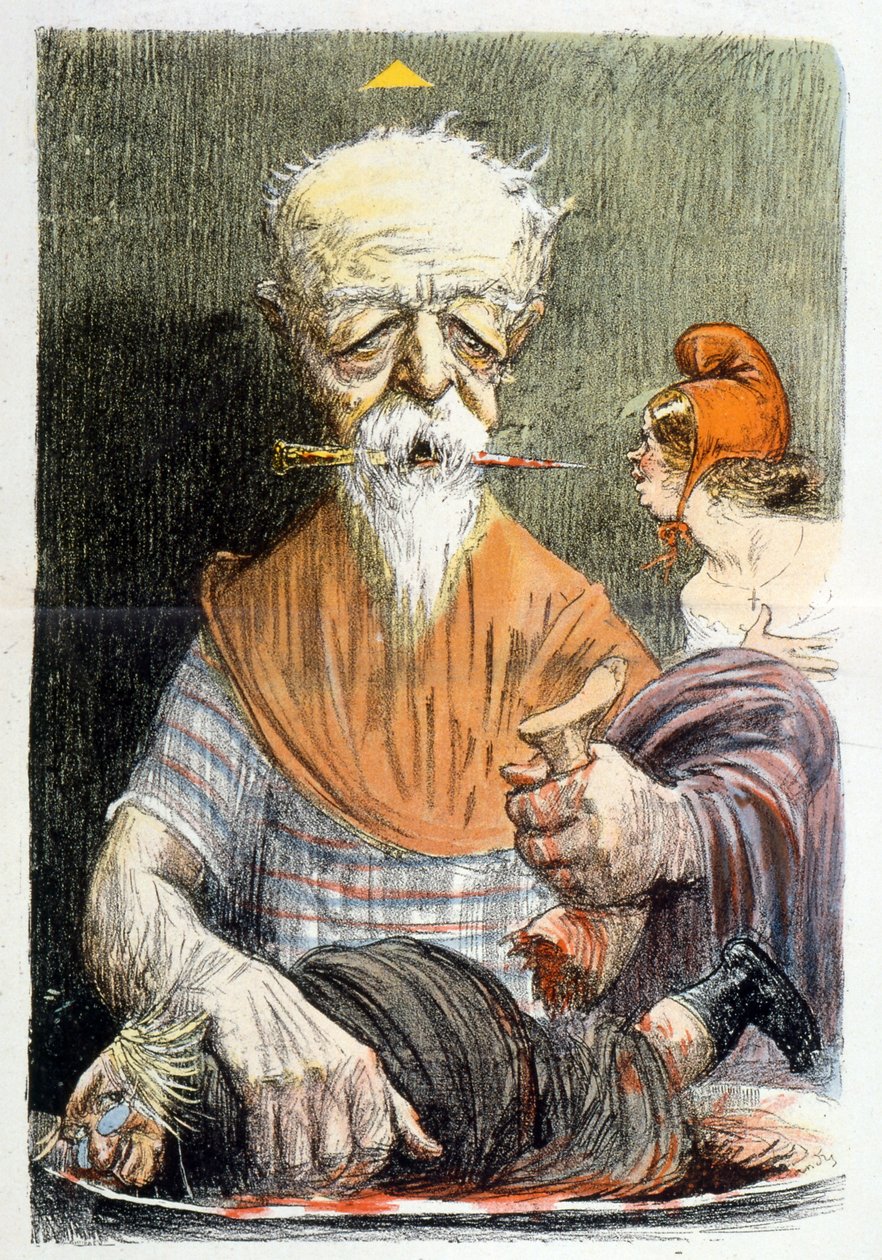 Caricature représentant Henri Brisson - Charles Leandre