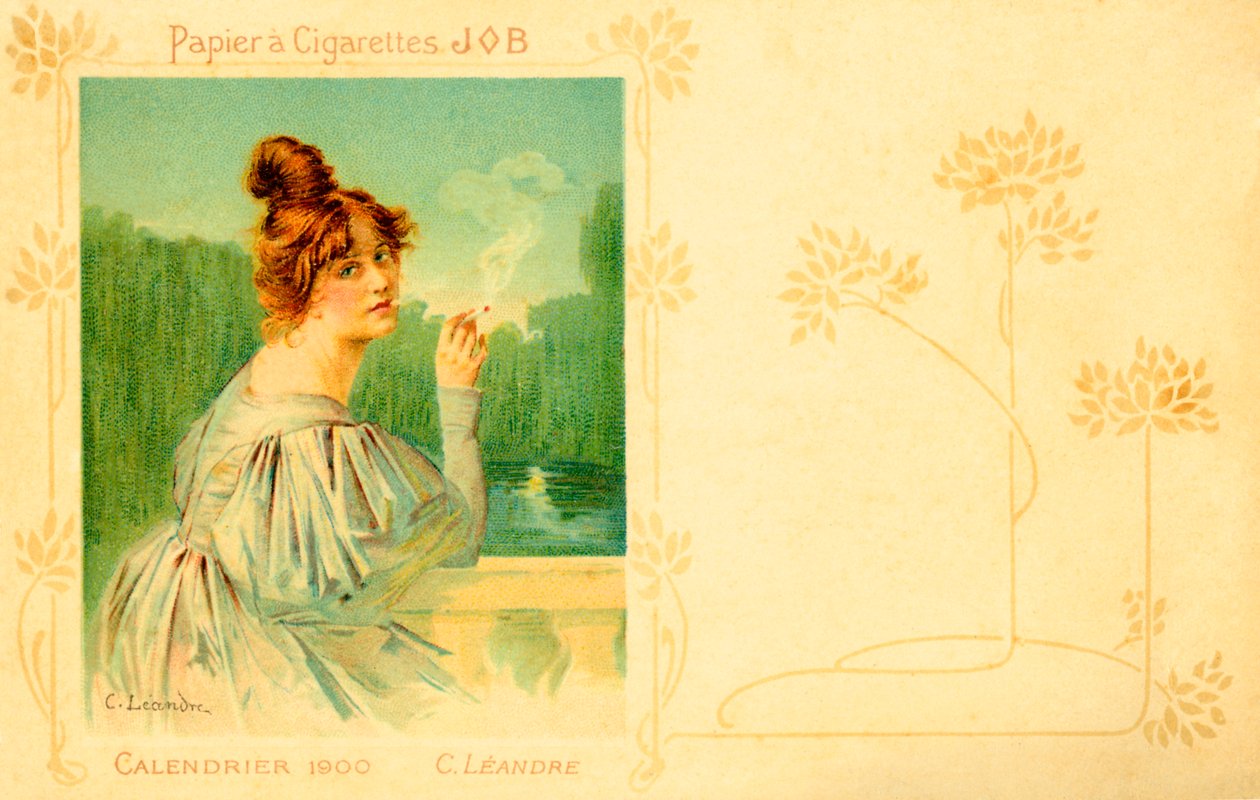 Collection Job - Calendrier 1900 (gravure) - Charles Leandre