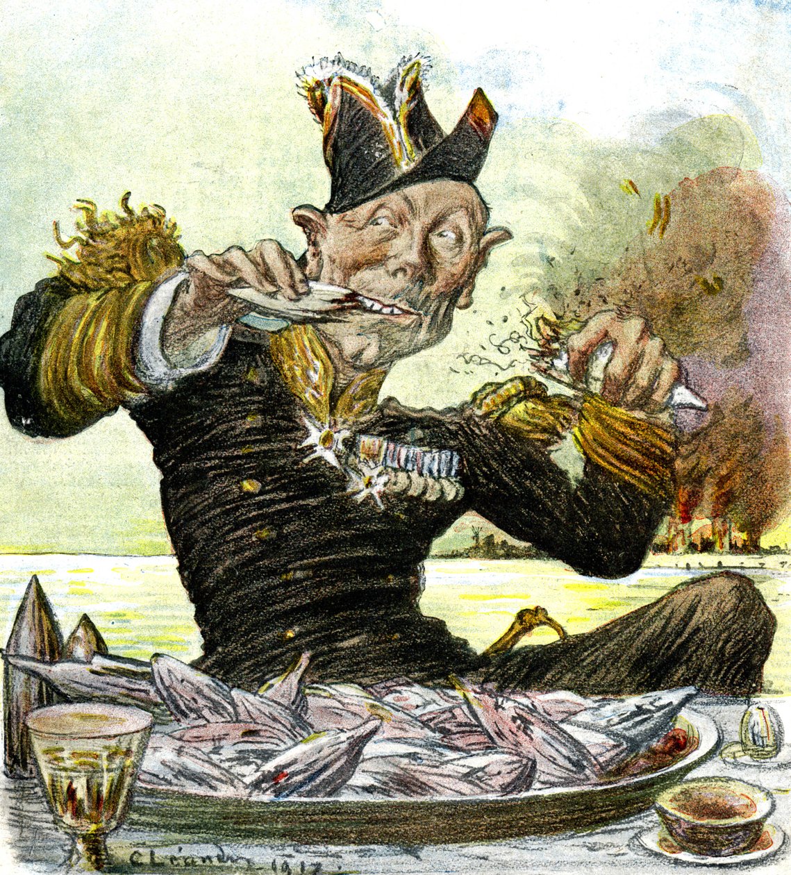 John Jellicoe - Charles Leandre