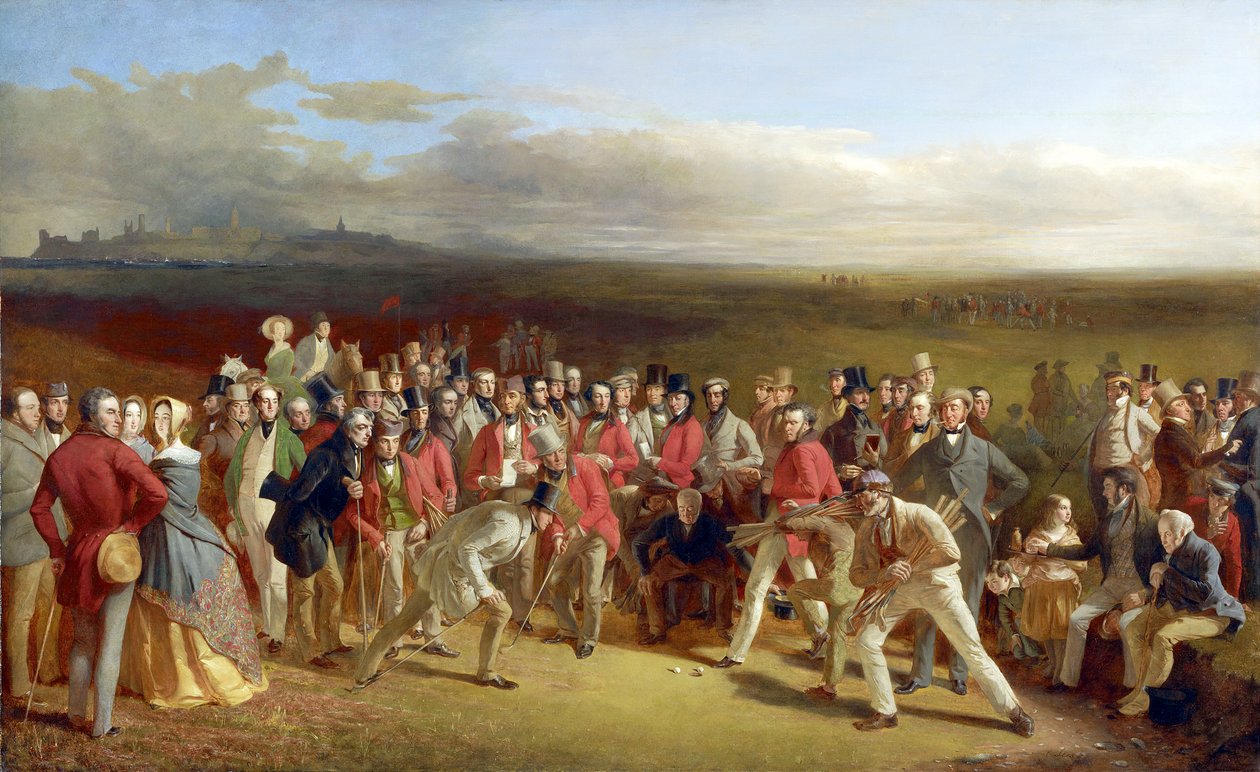 Les Golfeurs - Charles Lees