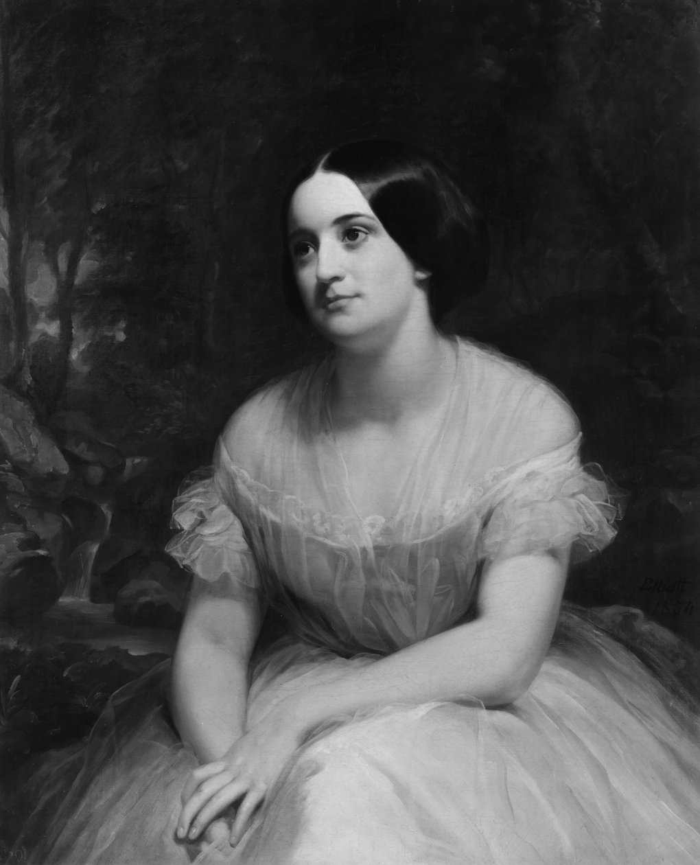 Mme James Clinton Griswold, 1854 - Charles Loring Elliott