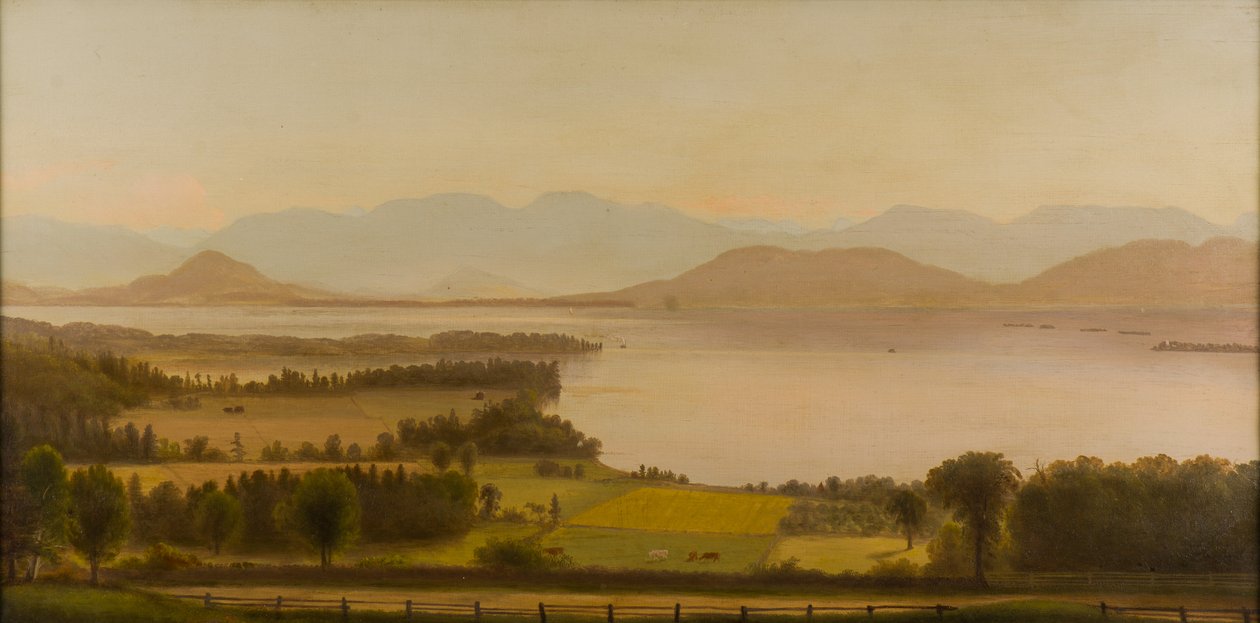 Vapeur au large de Shelburne Point, 1850-1890 - Charles Louis Heyde