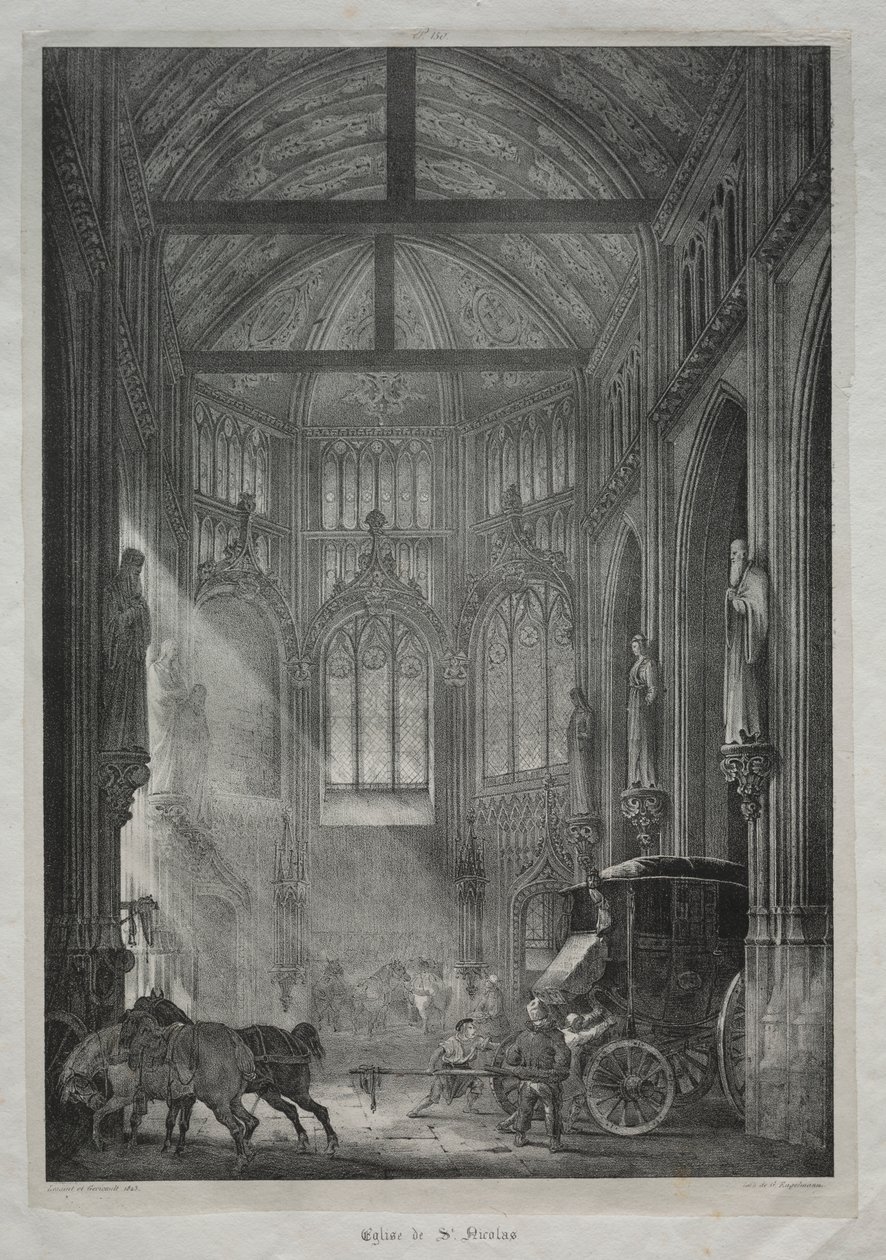Église Saint-Nicolas, Rouen - Charles Louis Lesaint