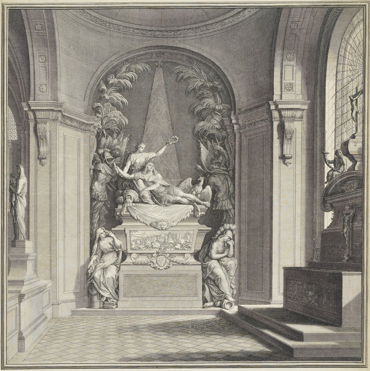 Tombe de Turenne - Charles Louis Simonneau
