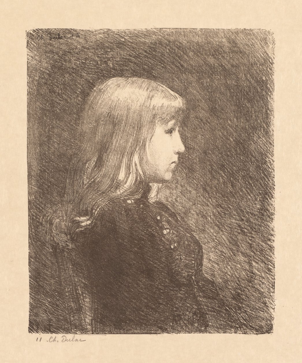 Jeune fille, 1892 - Charles Marie Dulac
