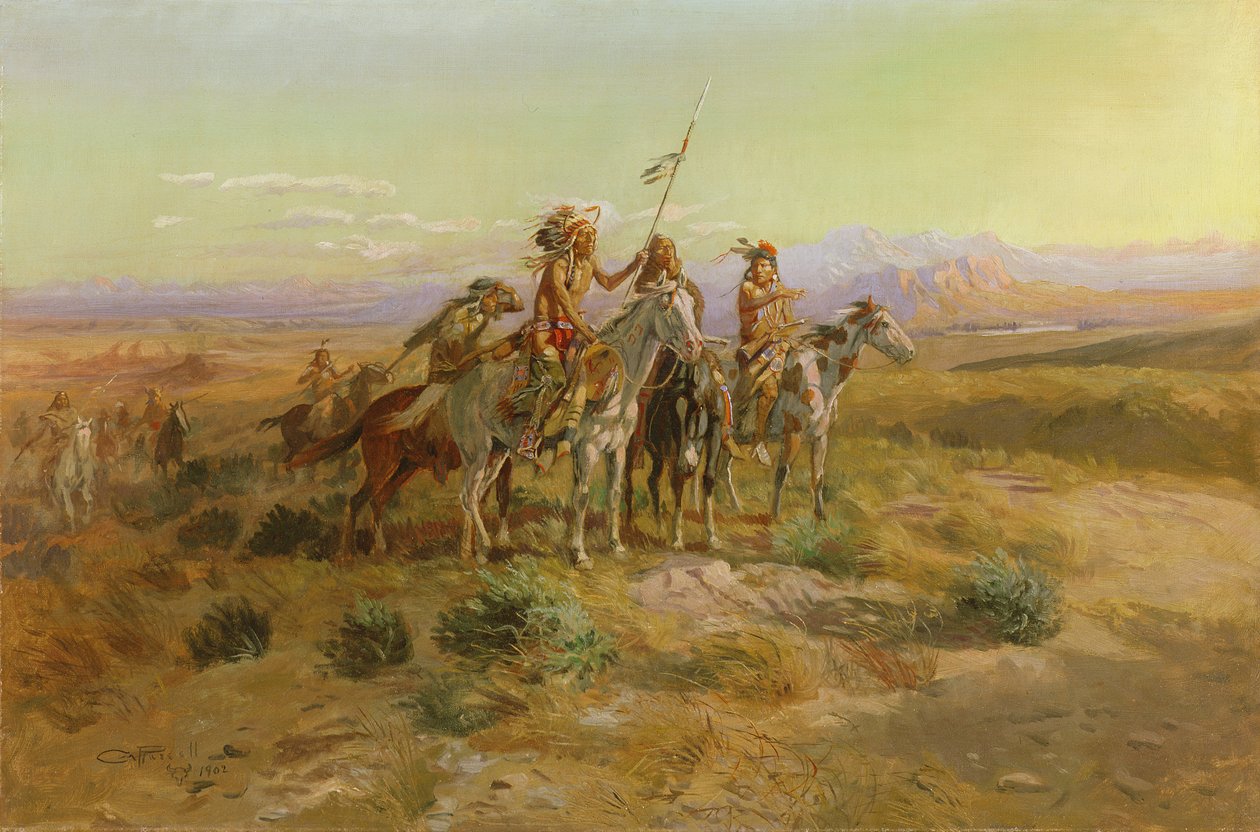 Les éclaireurs - Charles Marion Russell