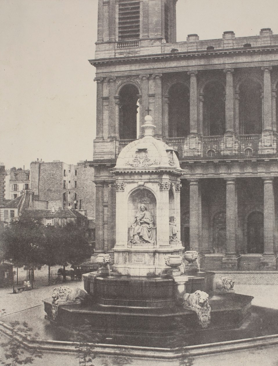 Fontaine de Saint-Sulpice - Charles Marville
