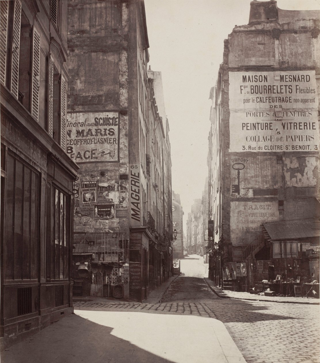 Rue Saint-Jacques, 1864-avant février 1867 (photo) - Charles Marville