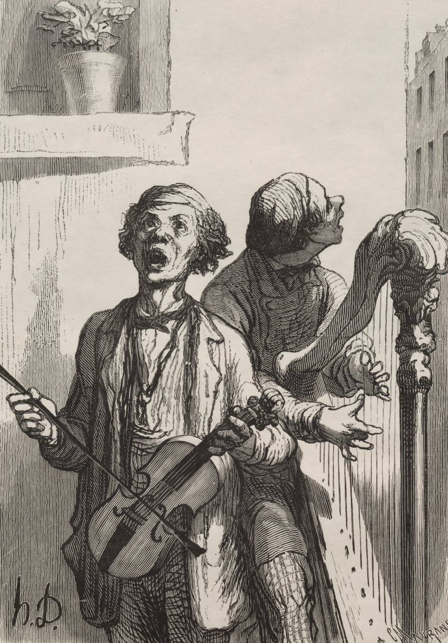 Chanteurs de rue - Charles Maurand