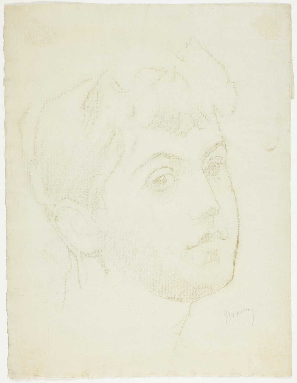 Tête de jeune femme - Charles Maurin