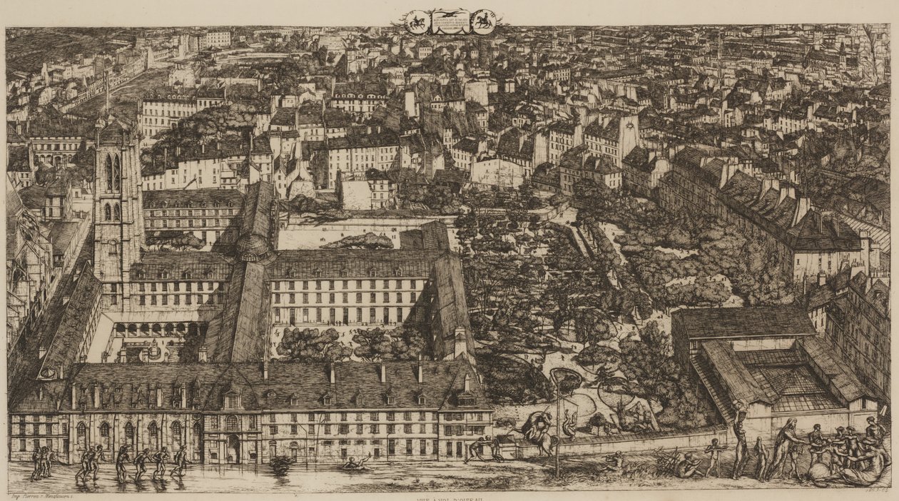 Collège Henri IV (ou Lycée Napoléon) - Charles Meryon