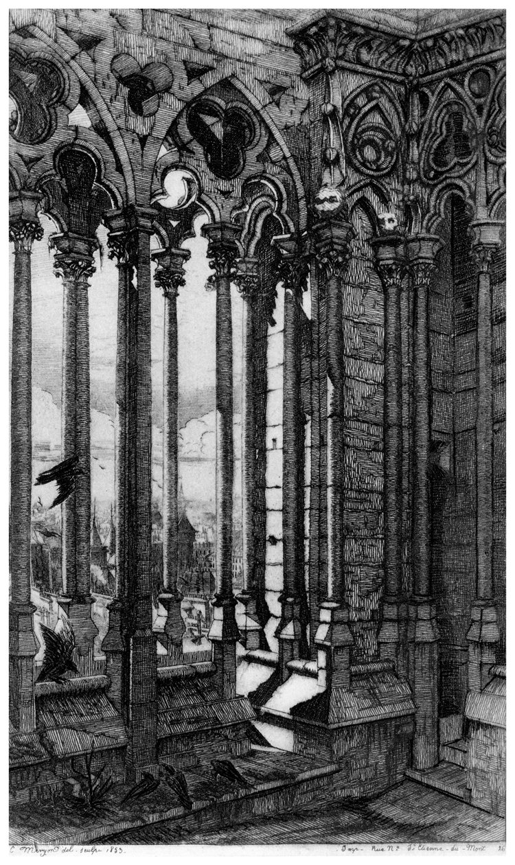 La Galerie Notre-Dame, c1841-1868, 1924 - Charles Meryon