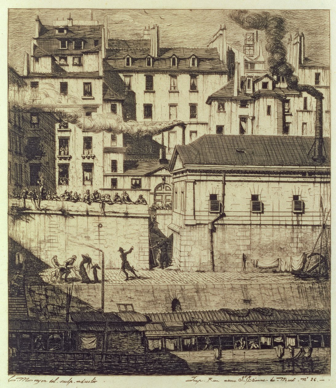 La Morgue - Charles Meryon