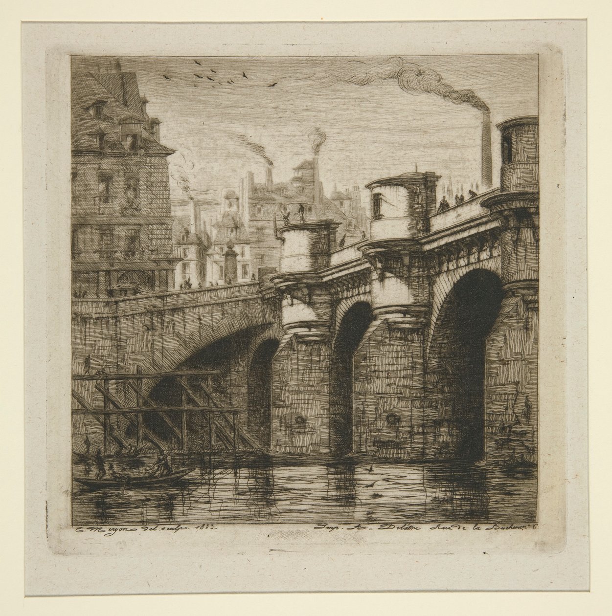 Le Pont-Neuf - Charles Meryon