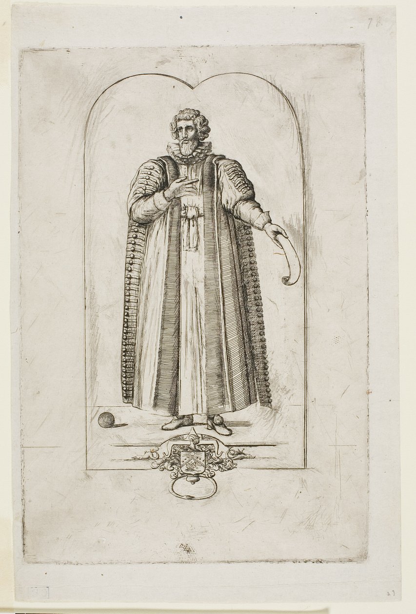 Portrait de François Viète - Charles Meryon