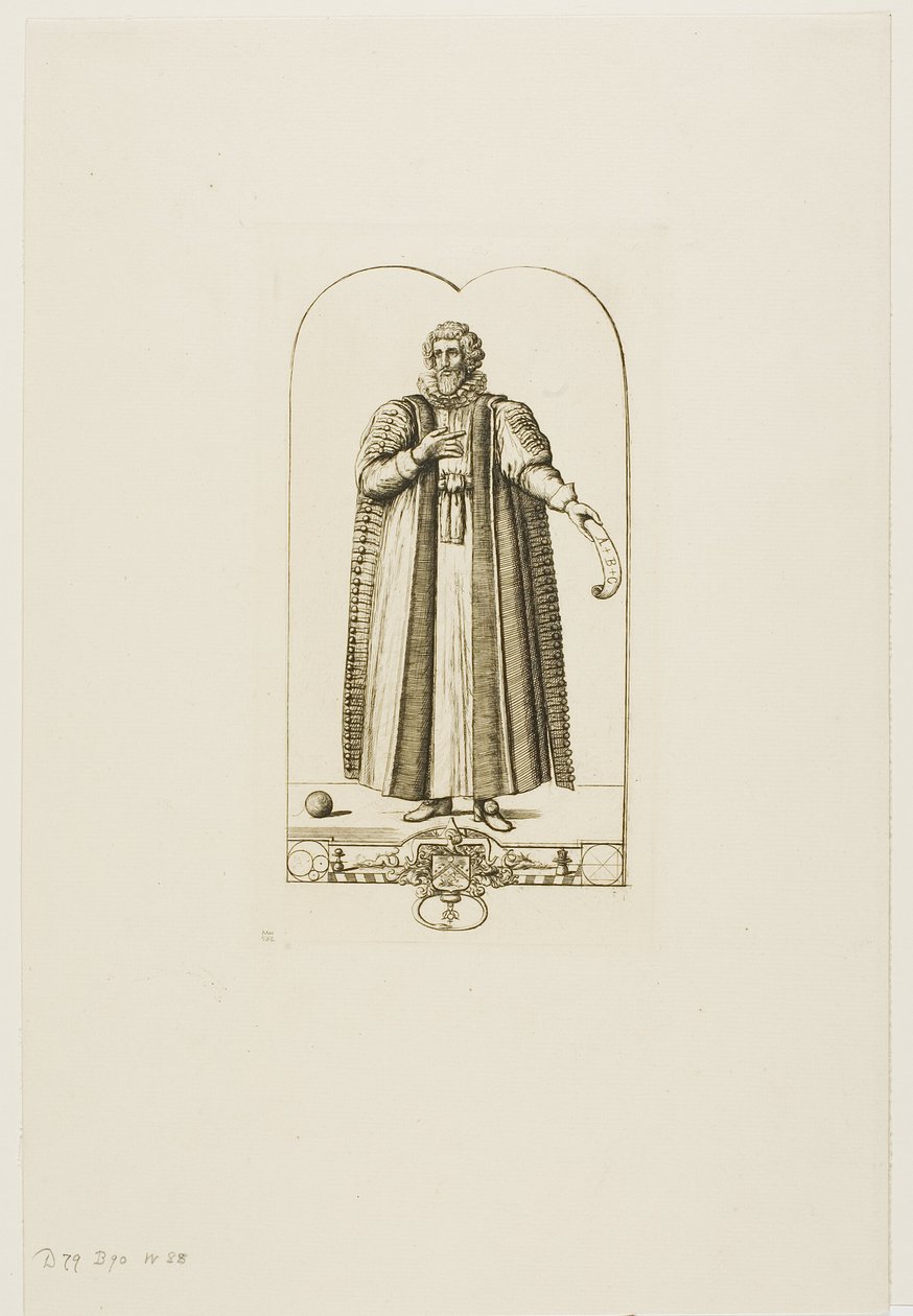 Portrait de François Viète - Charles Meryon