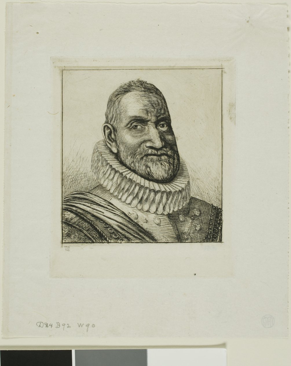 Portrait of Th. Agrippa d