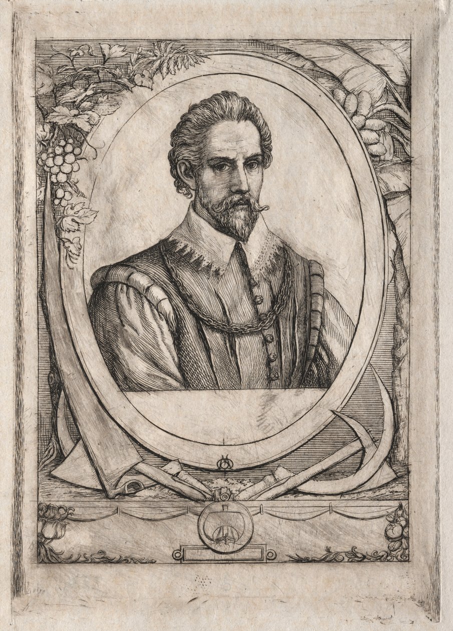 René de Laudonnière Sablais (de Burdingale) - Charles Meryon