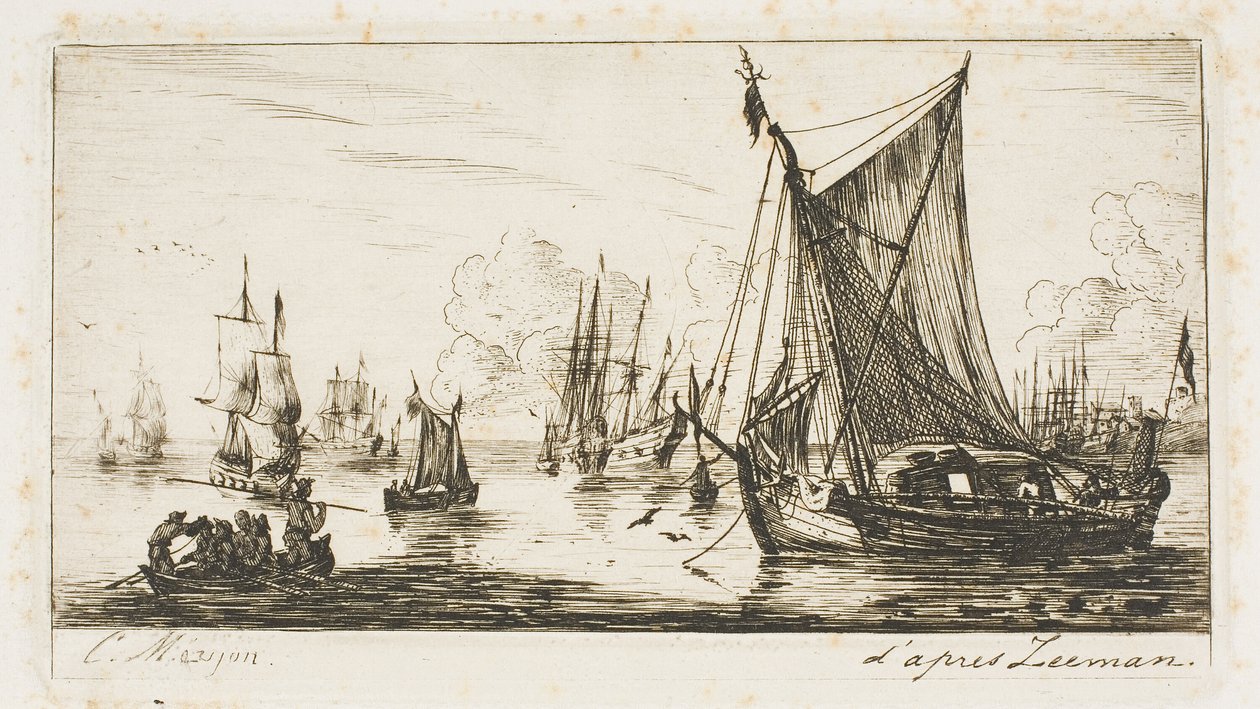 Pêcheurs des mers du Sud - Charles Meryon