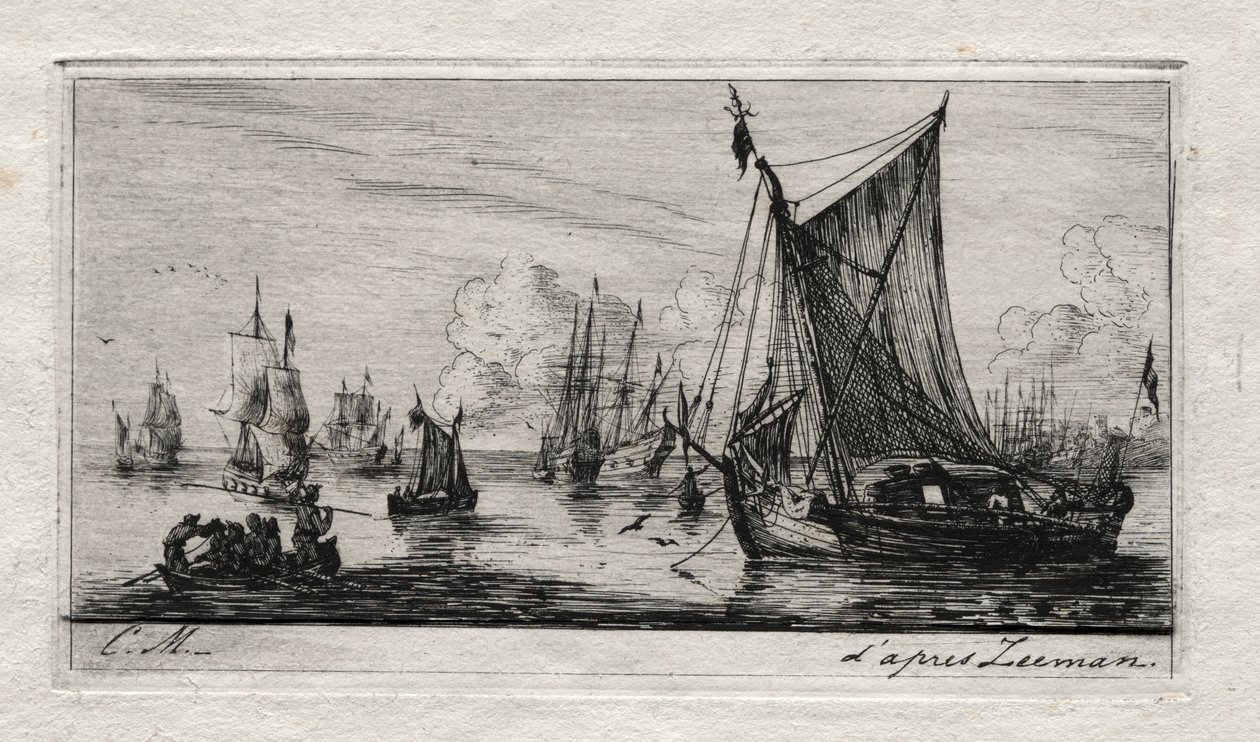 Pêcheurs des mers du Sud - Charles Meryon