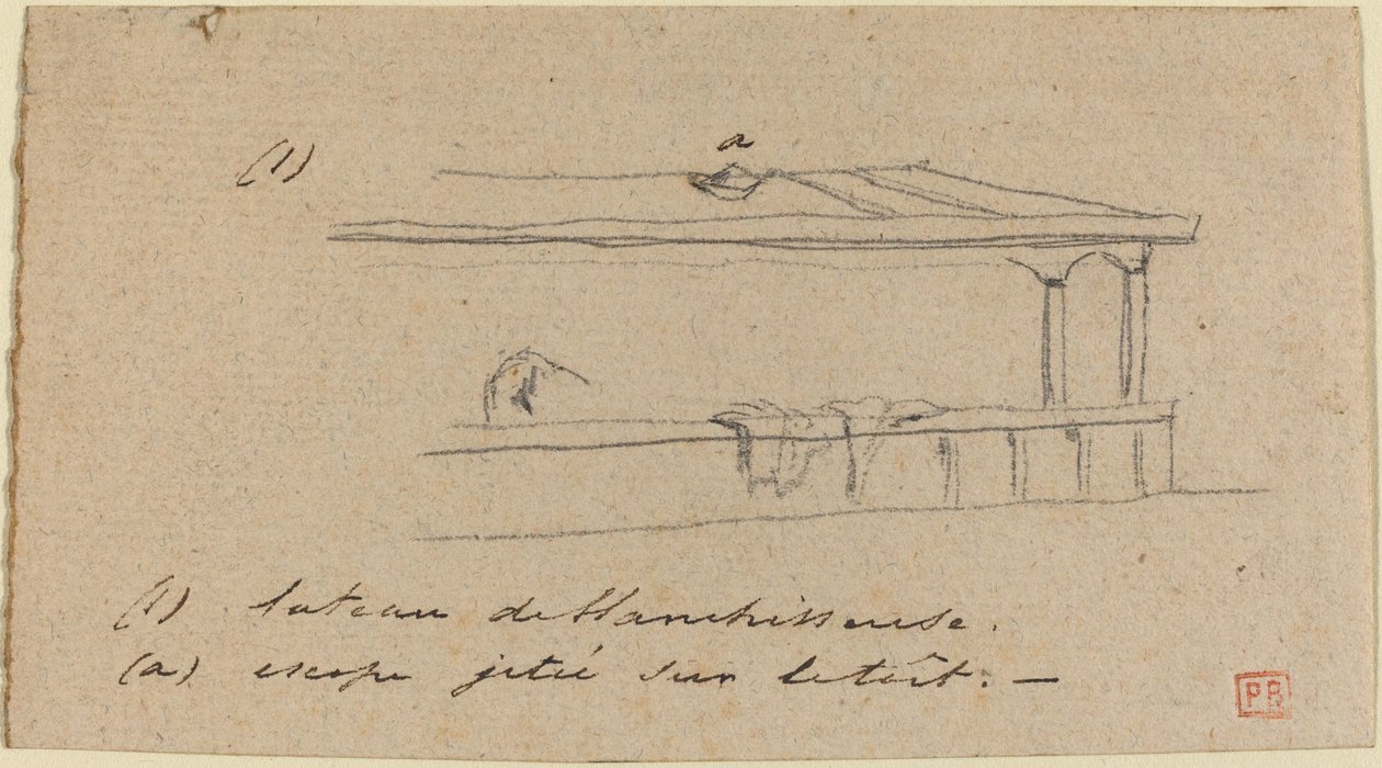 Étude pour "Le Petit Pont" - Charles Meryon