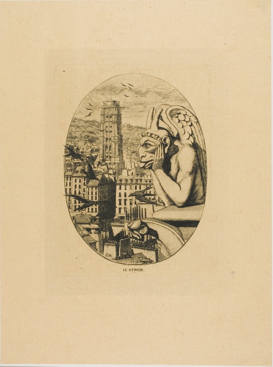Le Vampire - Charles Meryon