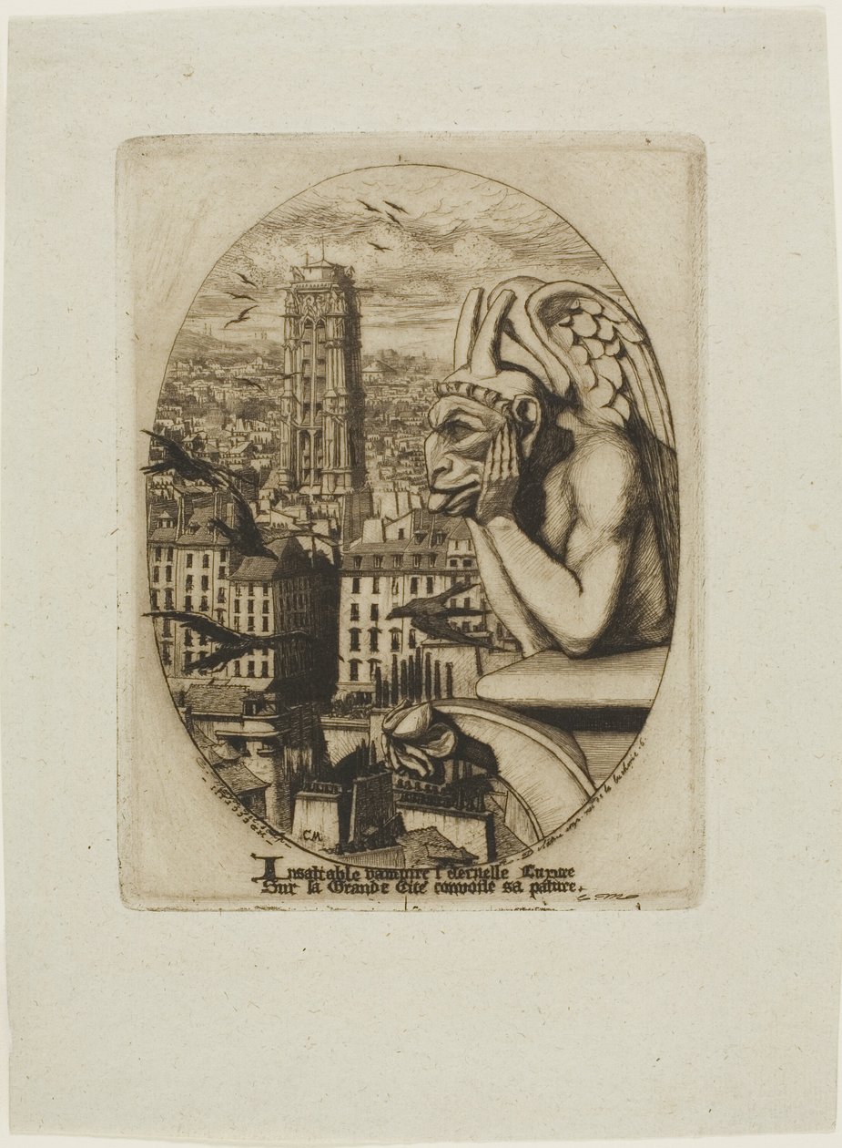 Le vampire - Charles Meryon