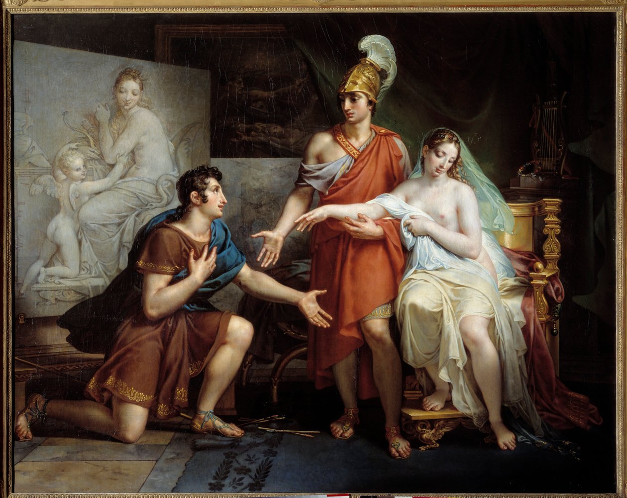 Alexandre le Grand donnant Campaspe à Apelles - Charles Meynier