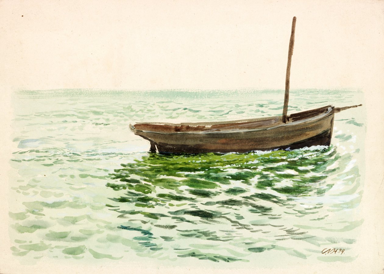 Dinghy - Charles Napier Hemy