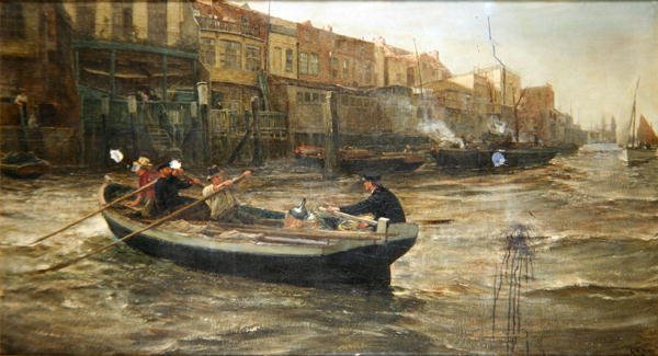 Enfin à la maison! - Charles Napier Hemy