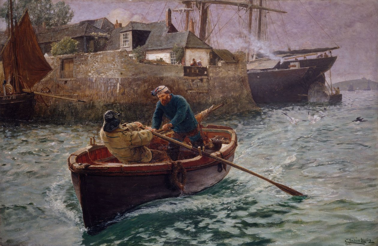 Retour à la maison, 1885 - Charles Napier Hemy