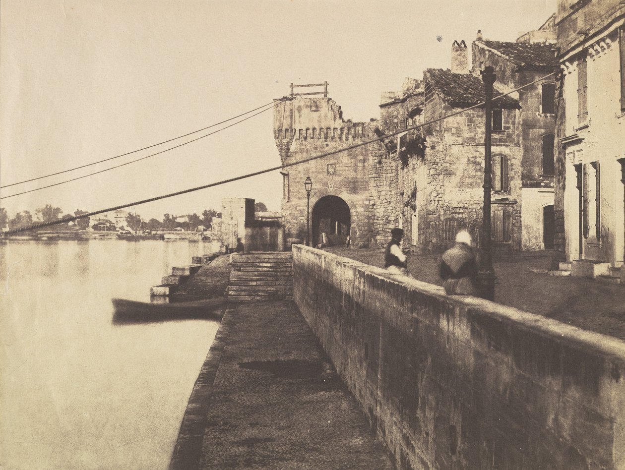 Arles, Porte des Châtaignes, 1852 - Charles Nègre