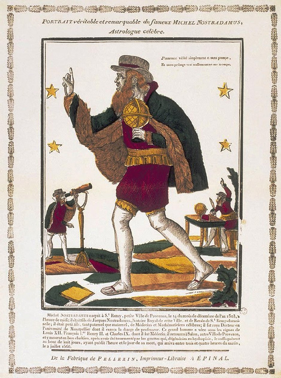 Michel de Nostredame 1503-1566, vers 1810 - Charles Nicolas Canivet