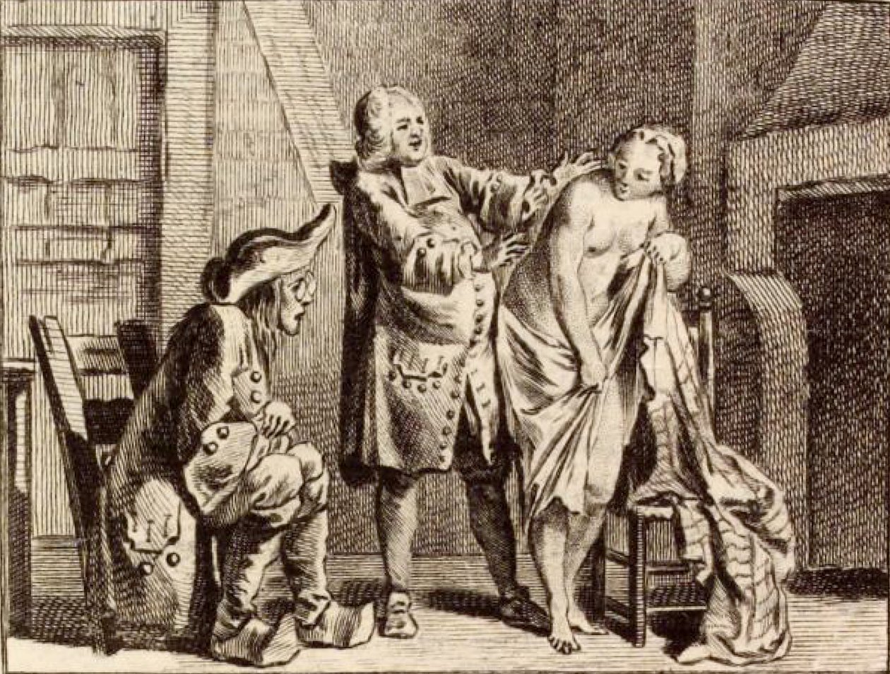 La Jument du compère Pierre - Charles Nicolas Cochin