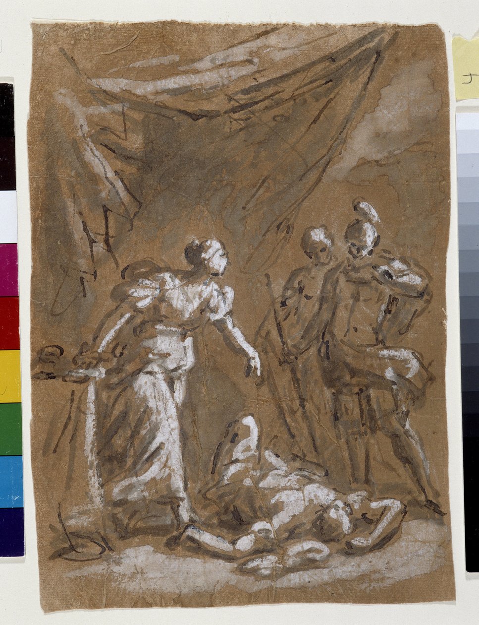 Judith et Holopherne (dessin) - Charles Parrocel