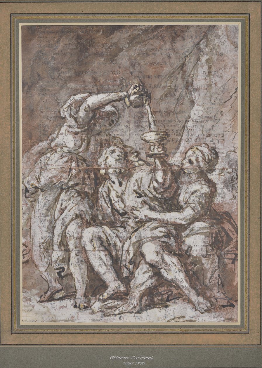 Loth et ses filles - Charles Parrocel