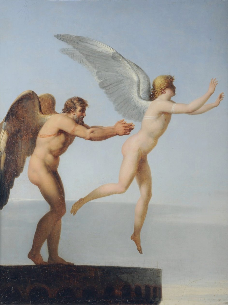 Icare et Dédale - Charles Paul Landon