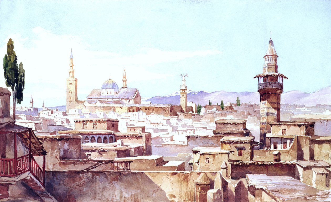 Vue de Damas - Charles Pierron