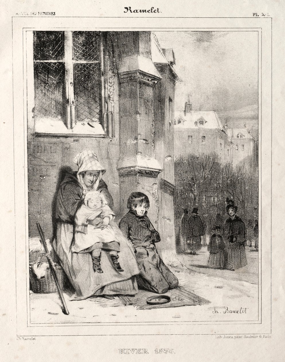 Hiver, 1836 - Charles Ramelet