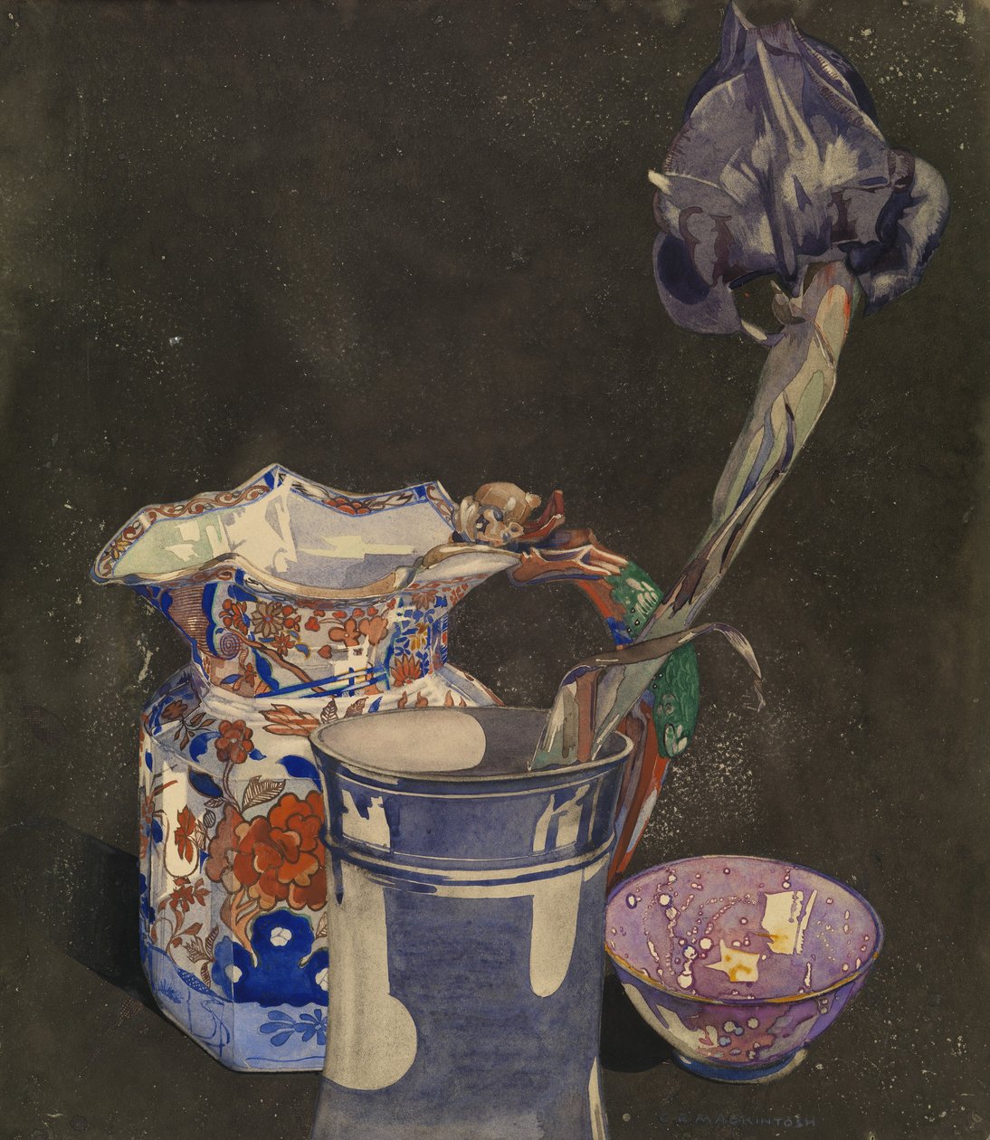 Iris gris - Charles Rennie Mackintosh