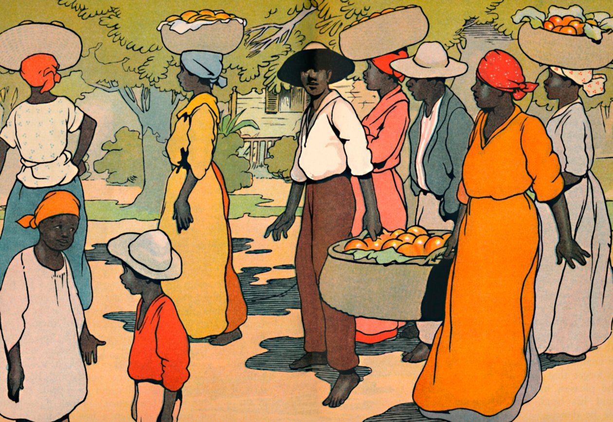 Aller au marché, 1912 - Charles Robinson