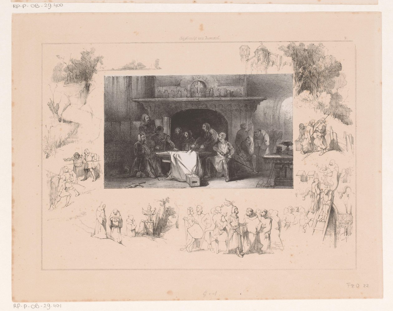 Chevaliers autour d