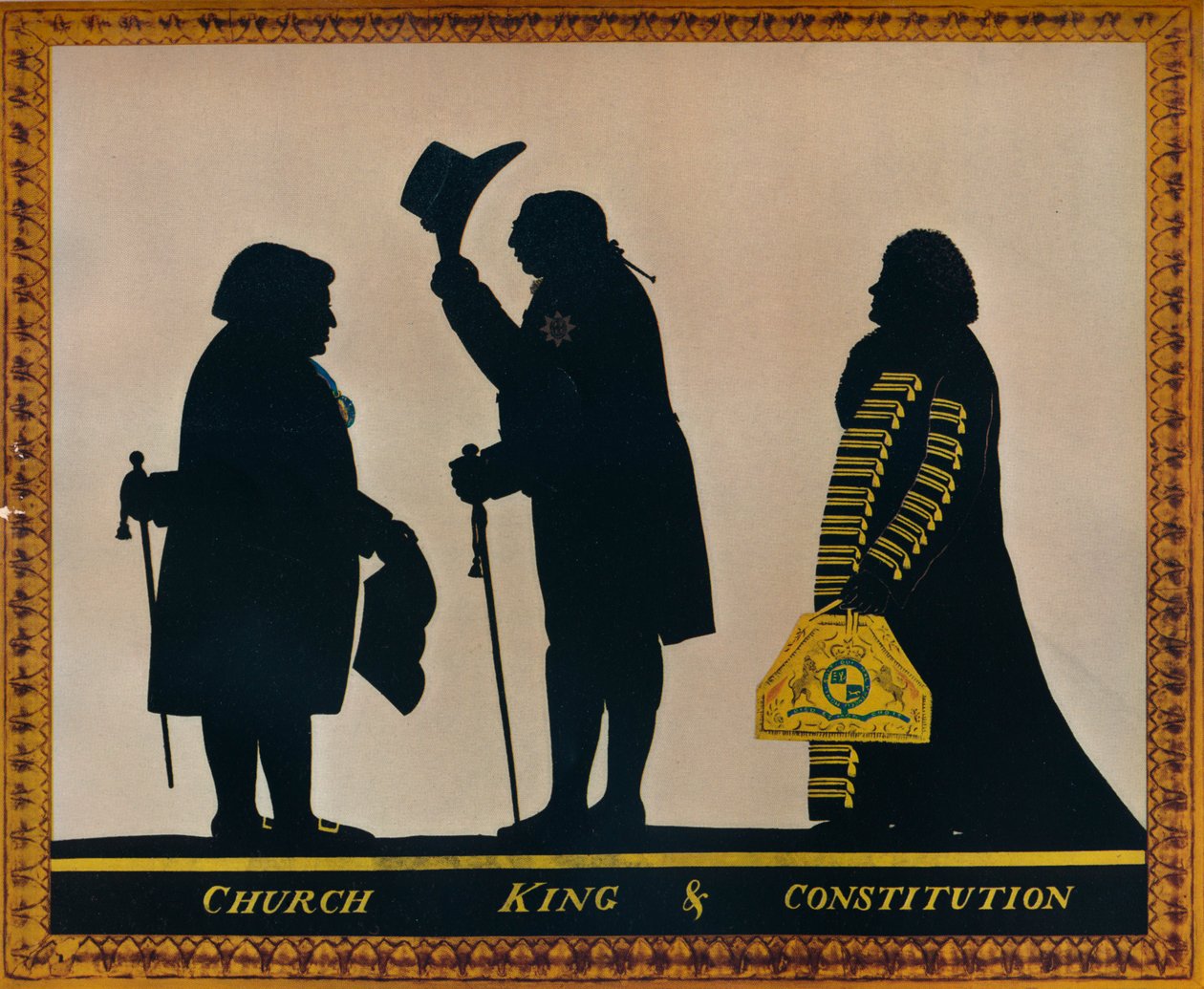 Église, Roi et Constitution, vers 1800 - Charles Rosenberg